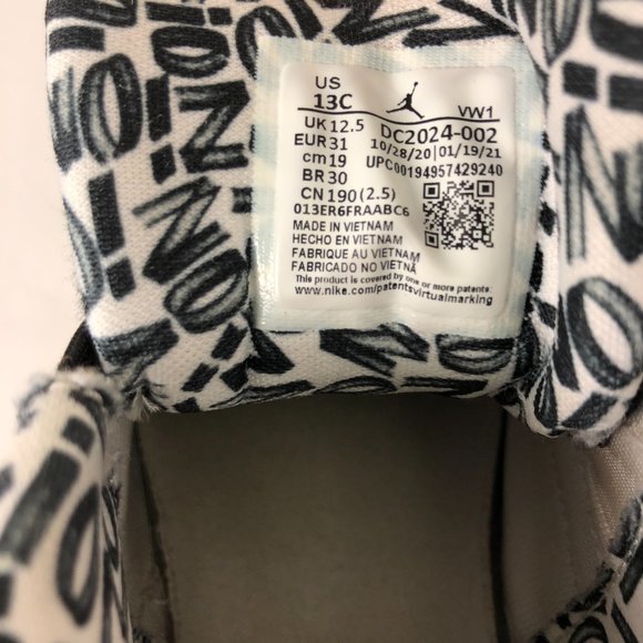 Nike Air Jordan Zion 1 Gen Zion Basketball Sneakers Preschool DC2024-002 Sz 13C - Picture 8 of 10